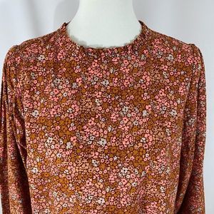 NWT Universal Thread Floral Print Blouse